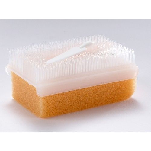 Ok borstel - scrub brush met nagelreiniger per 25st.
