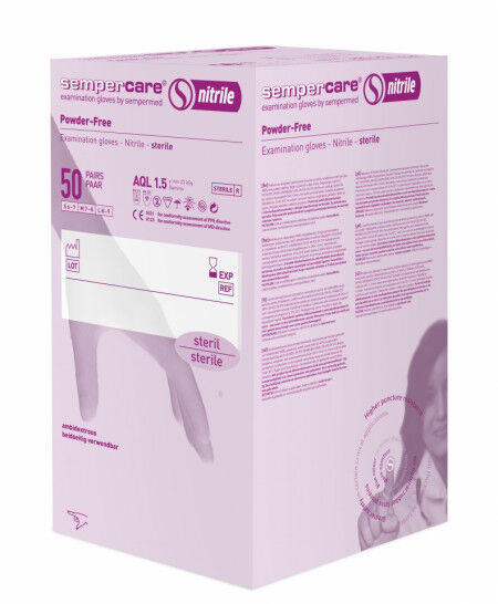 Semperit sempercare steriel nitril klinimed