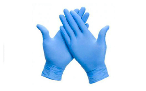 Semperit sempercare steriele nitril onderzoekshandschoen blauw 50pr