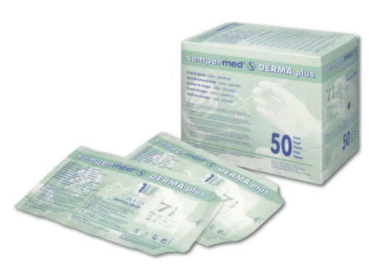 Sempermed steriele ok handschoenen voor chirurgie Dermaplus