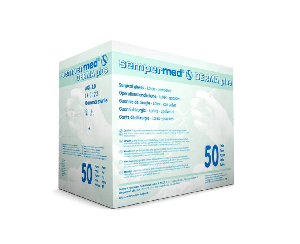 Chirurgische handschoenen Latex steriel