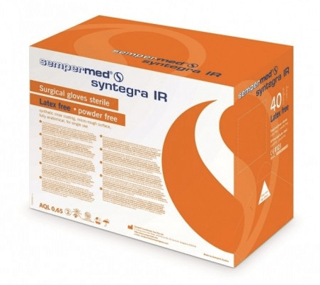 Sempermed Syntegra IR latexvrije steriele handschoenen maat 7.5 per 50 paar