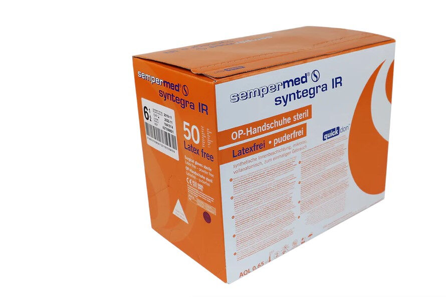 Sempermed Syntegra IR latexvrije steriele handschoenen per 50 paar