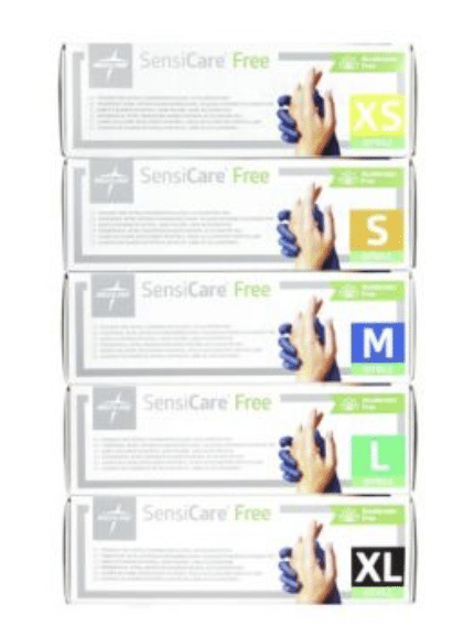 Sensicare nitrile onderzoekshandschoenen maat S t/m XL