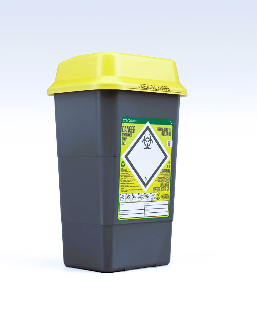 Sharpsafe naaldencontainer 7 liter