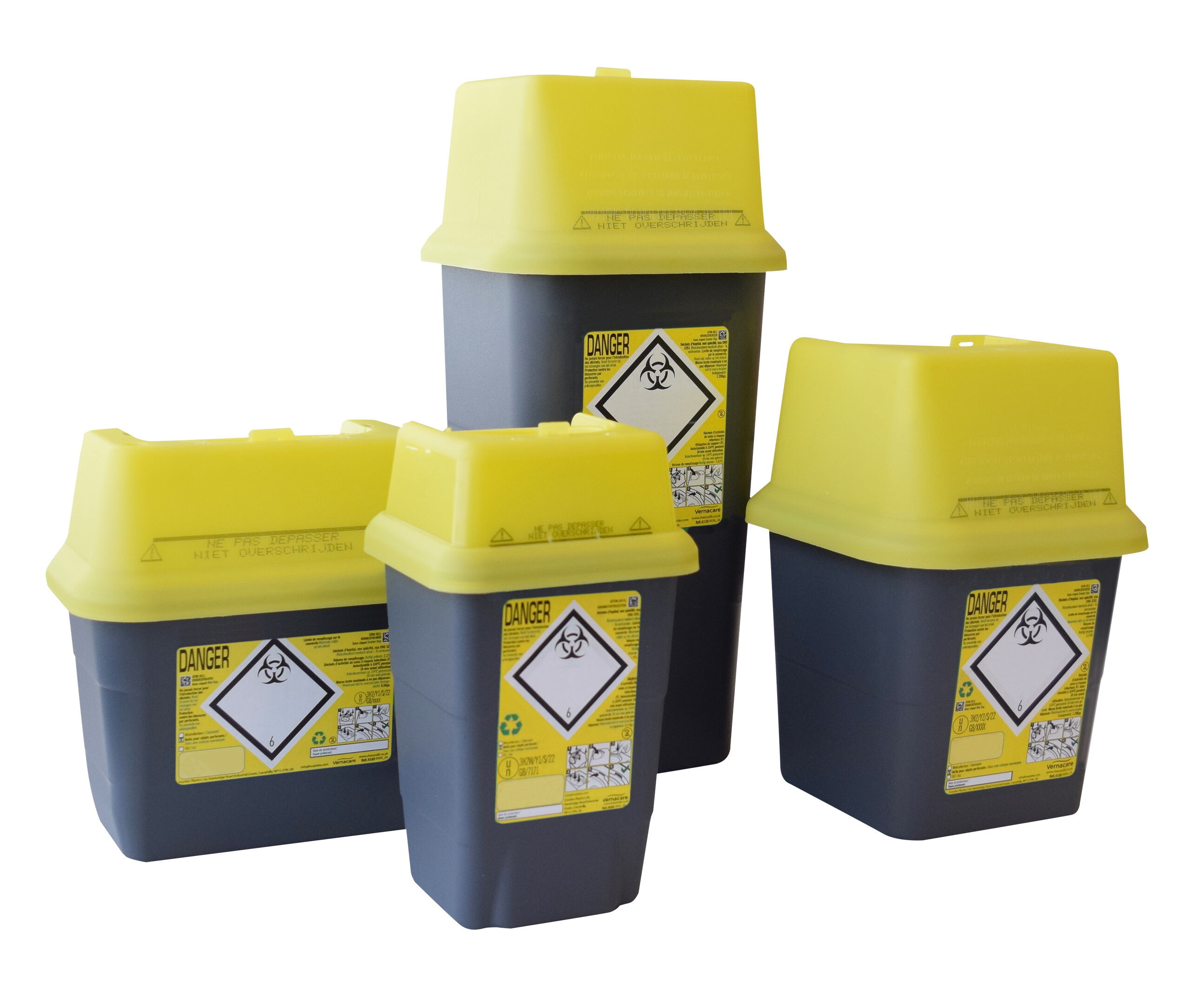 Sharpsafe naaldcontainer Grijs 7L