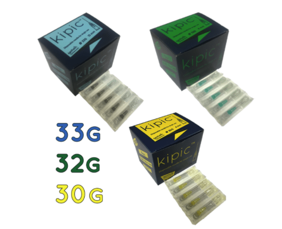 Kipic micro injectienaalden voor cosmetische ingrepen per 100st