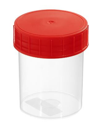 Steriele containers 125ml 150st - afbeelding 0