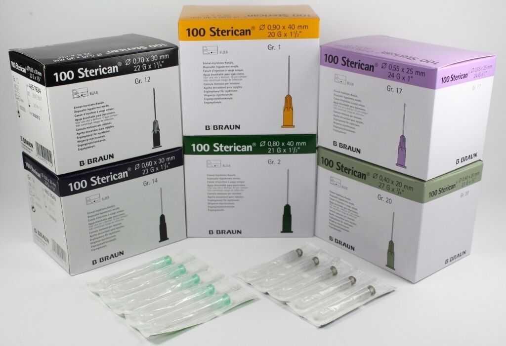 Sterican injectienaalden 27G 0,4x20mm per 100st.