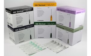Sterican injectienaalden 0,8x40mm per 100st.