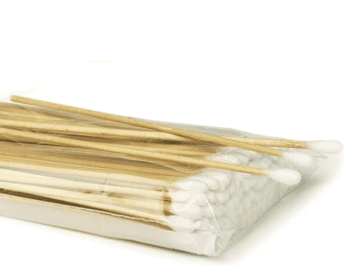 Steriele houten wattenstaafjes raucotupf