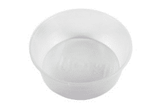 steriel plastic kommetje voor ingrepen