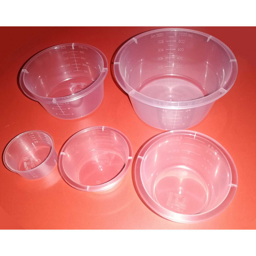 Steriele transparante gallipot kom 250ml per 110 stuks - afbeelding 0