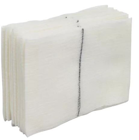 Steriele gazen 10 x 20cm X-Ray, 12-laags