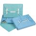 Tray Wrap Sterilisatiepapier SMS 340/355 groen/blauw 120x120cm per 76 vellen/38 sets - afbeelding 0
