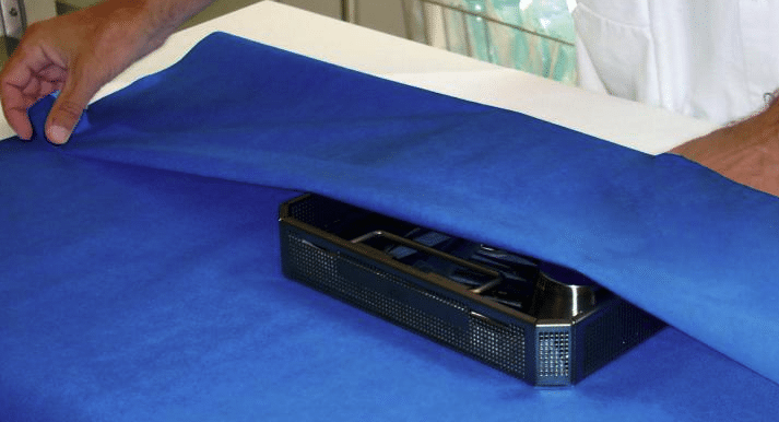 Sterisheet interleaved Supercrepe 160/Nonwoven 357 inpakpapier - afbeelding 0