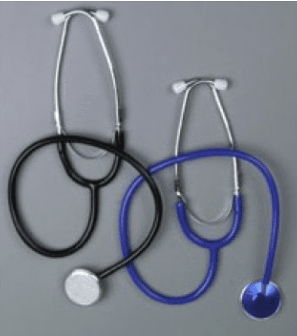 Stethoscoop enkelzijdig grijs