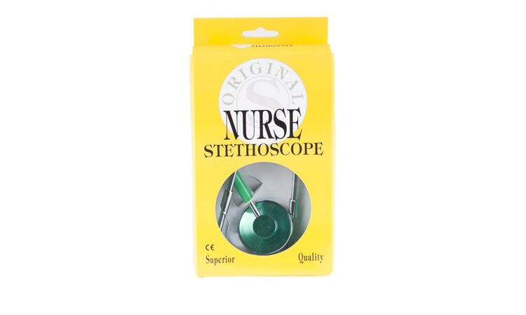 Stethoscoop enkelzijdig groen