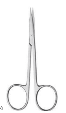 KLS Martin SC irisschaar Stevens spits spits recht 11cm per stuk