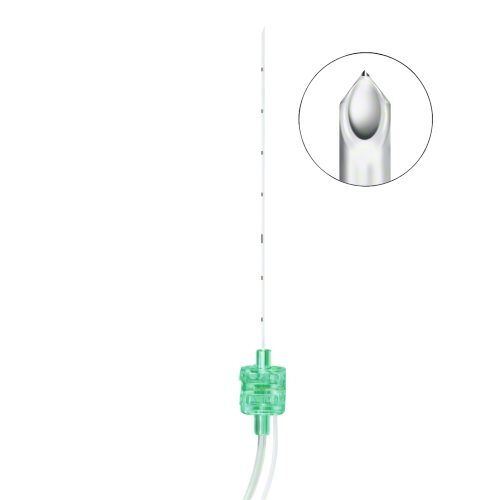Stimuplex D Plus insulated nerve block naald 22G x 80mm 15 graden per 25st. - afbeelding 0