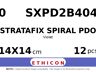 STRATAFIX Spiral PDO Suture SXPD2B404 hechtdraad - CT-3 0 - 14X14cm - | per 12 st. |