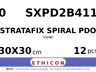 STRATAFIX Spiral PDO Suture SXPD2B411 hechtdraad - MH 0 - 30X30cm - | per 12 st. |