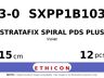 STRATAFIX Spiral PDS Plus Suture SXPP1B103 hechtdraad - PS-2 PRIME 3-0 - 15cm - | per 12 st. |
