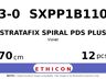 STRATAFIX Spiral PDS Plus Suture SXPP1B110 hechtdraad - PS-1 3-0 - 70cm - | per 12 st. |