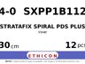 STRATAFIX Spiral PDS Plus Suture SXPP1B112 hechtdraad - PS-2 PRIME 4-0 - 30cm - | per 12 st. |