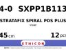 STRATAFIX Spiral PDS Plus Suture SXPP1B113 hechtdraad - PS-2 PRIME 4-0 - 45cm - | per 12 st. |