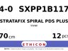STRATAFIX Spiral PDS Plus Suture SXPP1B117 hechtdraad - PS-1 PRIME 4-0 - 70cm - | per 12 st. |