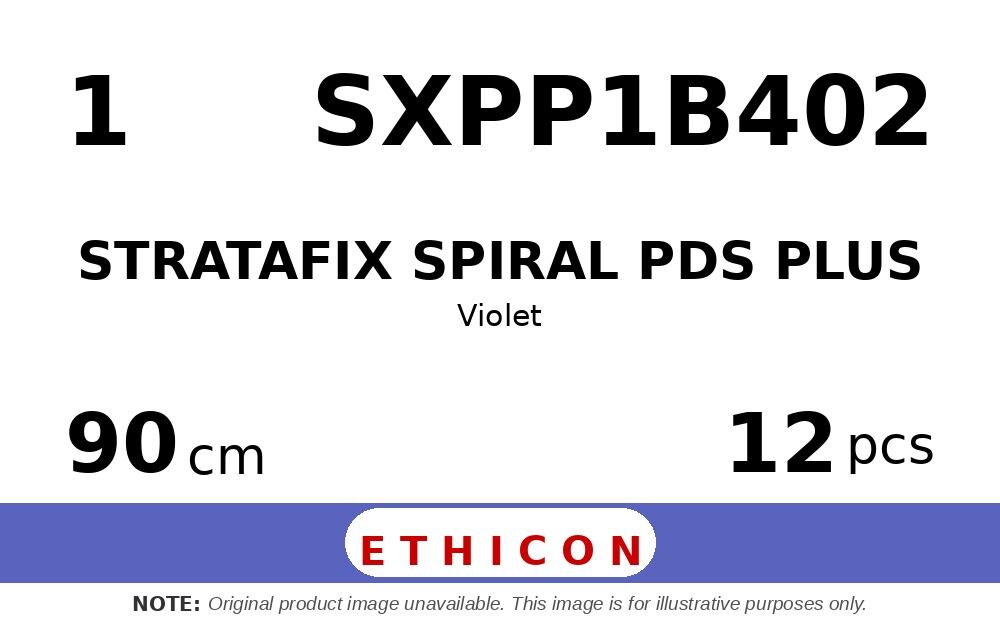 STRATAFIX Spiral PDS Plus Suture SXPP1B402 hechtdraad - CTX 1 - 90cm - | per 12 st. | - afbeelding 0