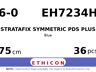 STRATAFIX Symmetric PDS Plus Suture EH7234H hechtdraad - CCX 6-0 - 75cm - | per 36 st. |
