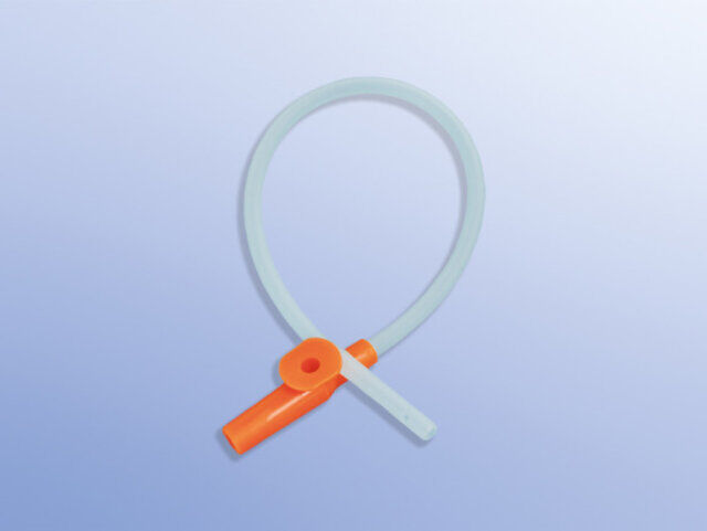 Dahlhausen Uitzuigkatheter 1 distal -2 lateral eyes-straight soft grade 27cm CH 14 per 100 stuks