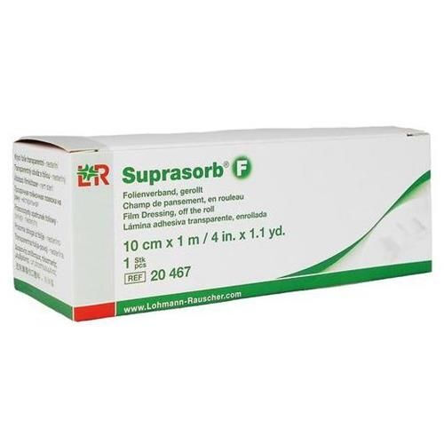 Suprasorb F folieverband 10cm x 1 m per st op rol