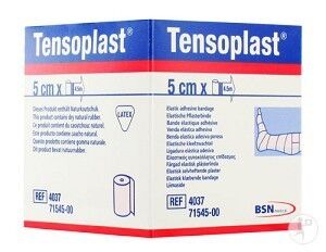 Tensoplast kleefzwachtels verpakking per rol