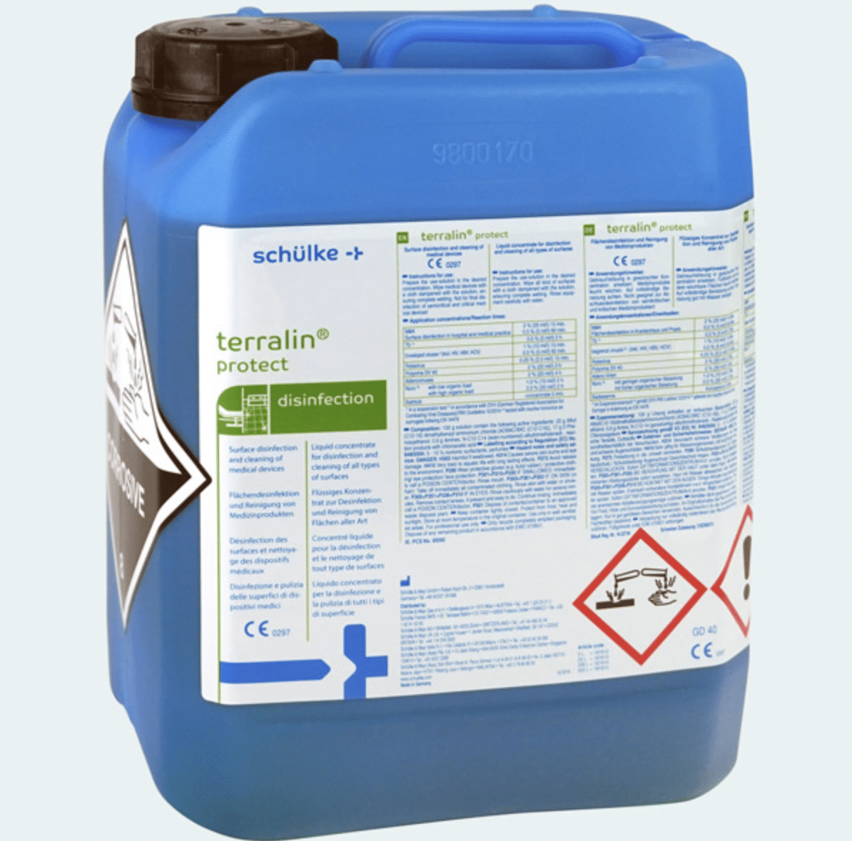 Terralin protect 5L oppervlakte desinfectiemiddel per stuk