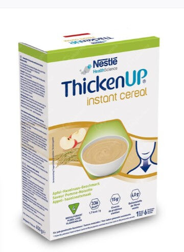 Nestle Thickenup Instant Cereal Appel-Hazelnoot 450gr. per stuk