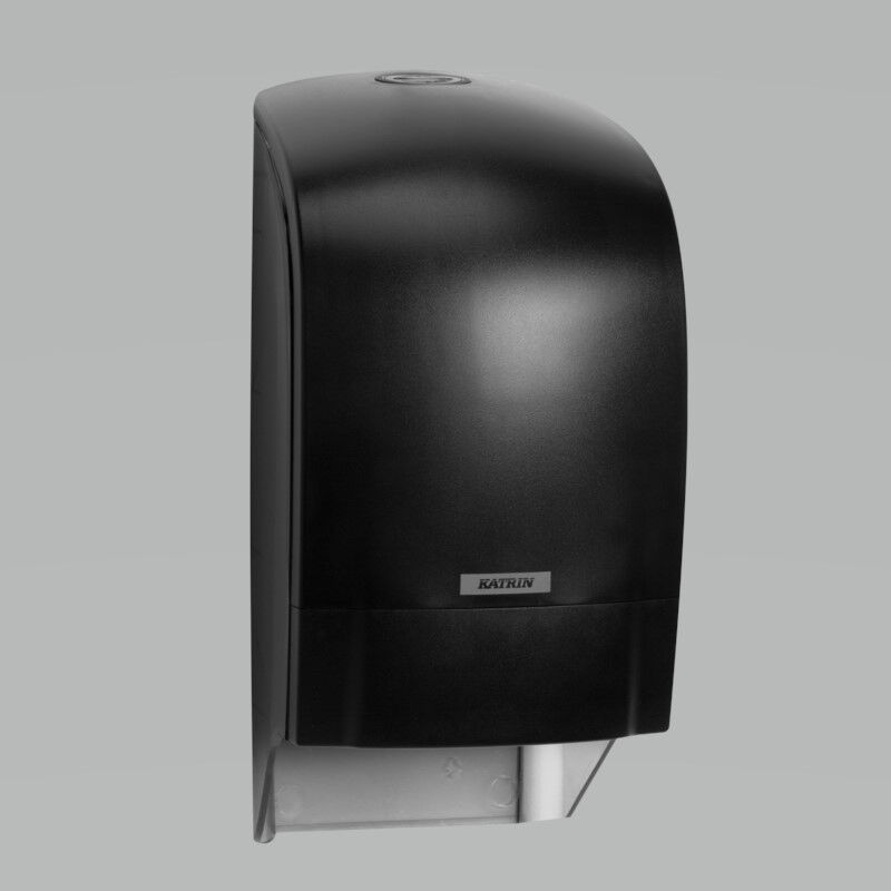 Toiletpapier Systeem Dispenser zwart