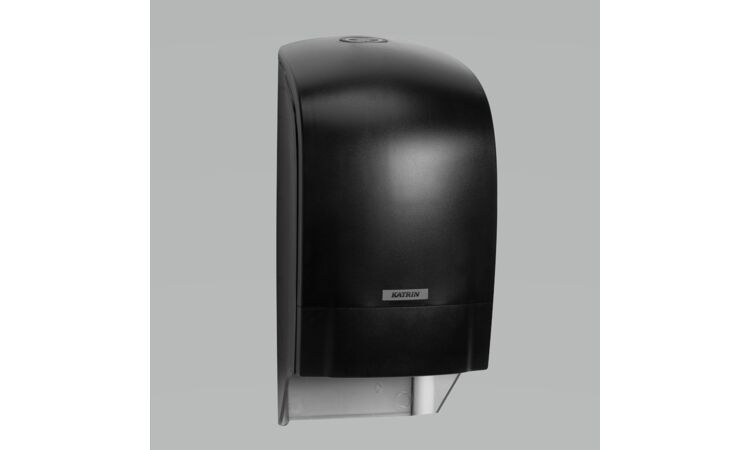 Toiletpapier Systeem Dispenser zwart - afbeelding 0