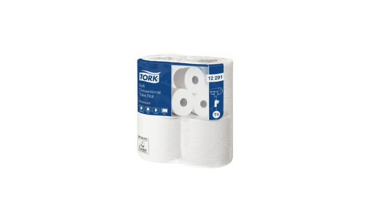 Tork Toiletpapier wc papier T4 premium 25mx10cm per 12x4 rollen - uit assortiment - afbeelding 0