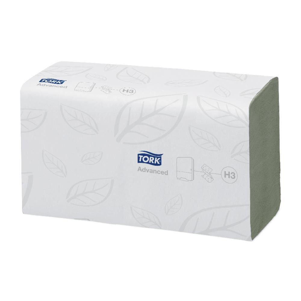 Handdoekjes Tork H2 290179 groen 25x32 cm 15x250st. per doos  - afbeelding 0