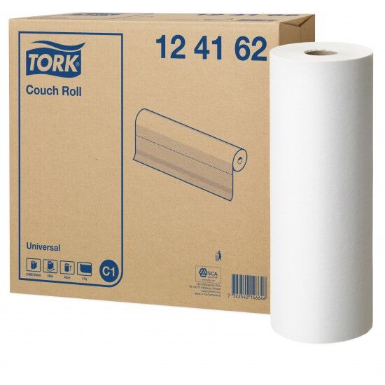 Tork Medirol onderzoekbankpapier 185M x 45cm per 2 stuks wit