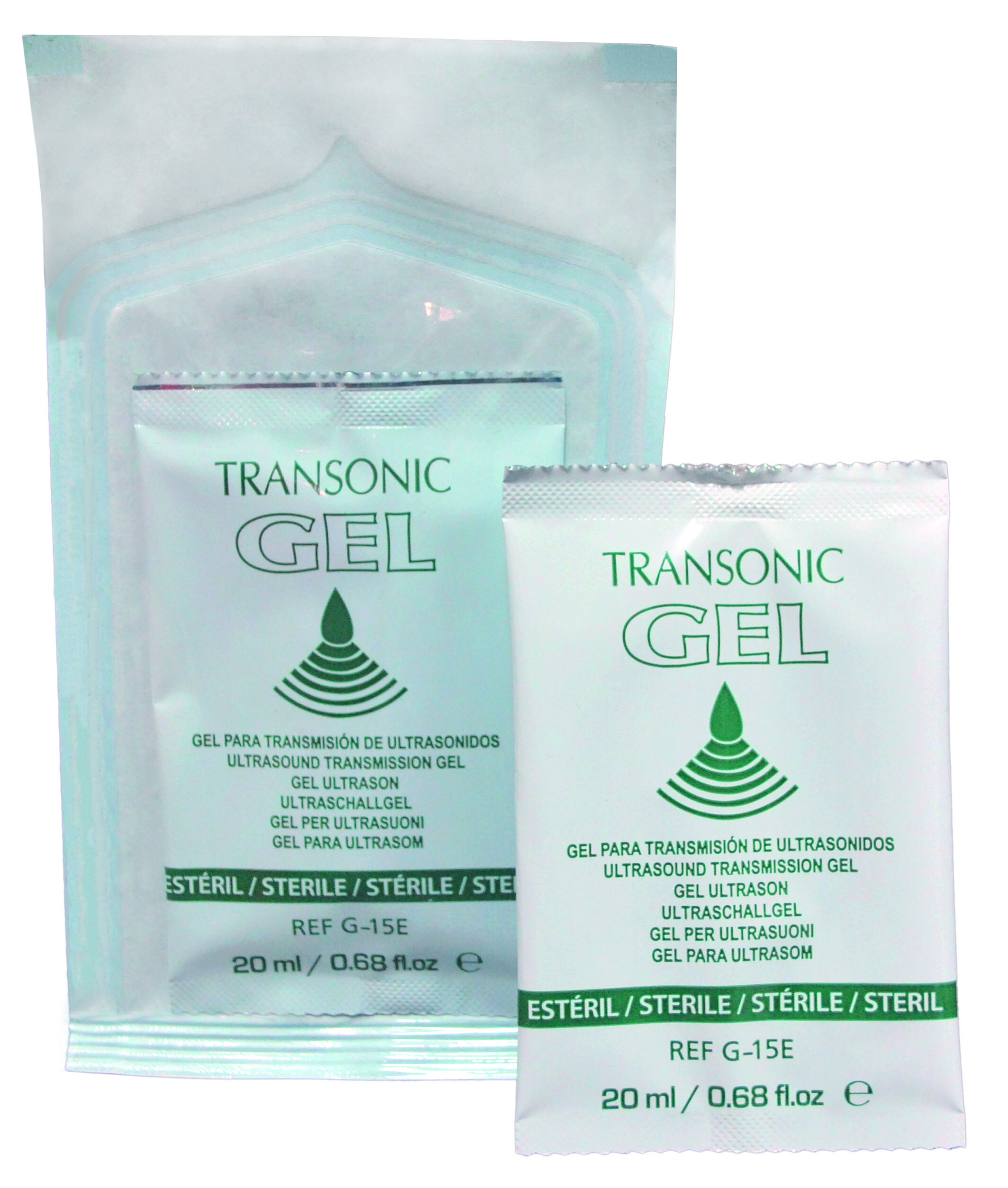 Transonic Telic contactgel 20ml per zakje steriel