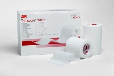 3m Transpore hechtpleister op rol