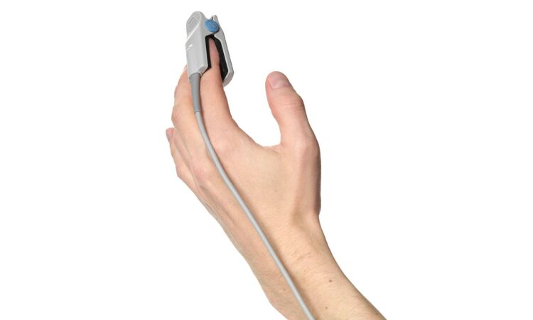 TS-F-D TruSignal SpO2 Resusable Sensor, Finger, Adult Pediatric 1M 