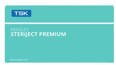 TSK PRC Premium Steriject injectienaalden per 100ST