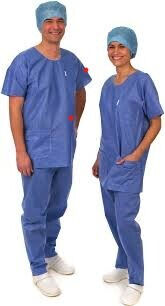 Unisoft barrier scrub-suits XS per 50st