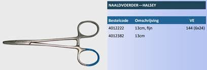 Lettix disposable Halsey naaldvoerder 13cm fijn steriel per 24st - afbeelding 0