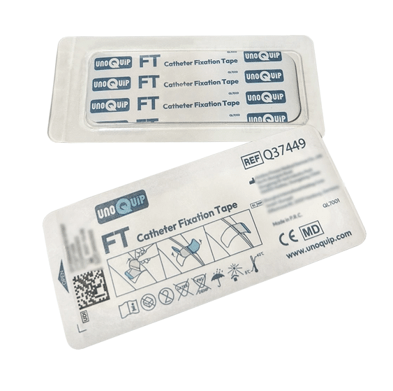 Unoquip katheterfixatiepleister FT 102x38mm per 50ST - afbeelding 2